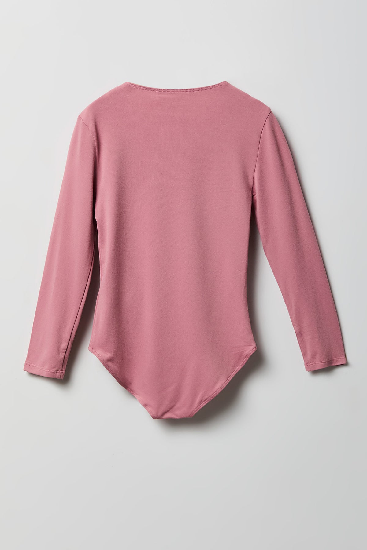 Vue alternative 2. Maillot ras du cou profilé à manches longues pour fille