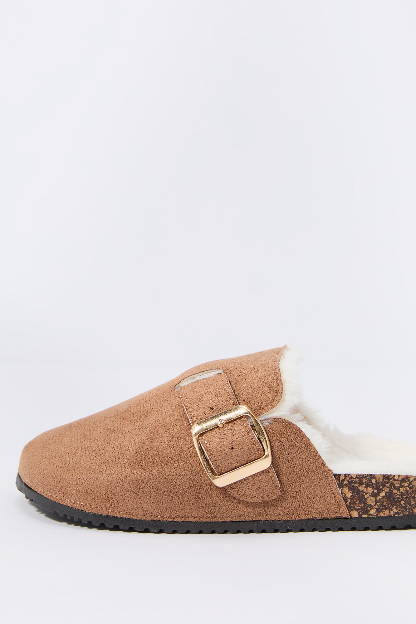 Girls Faux Fur Lined Clog Slipper