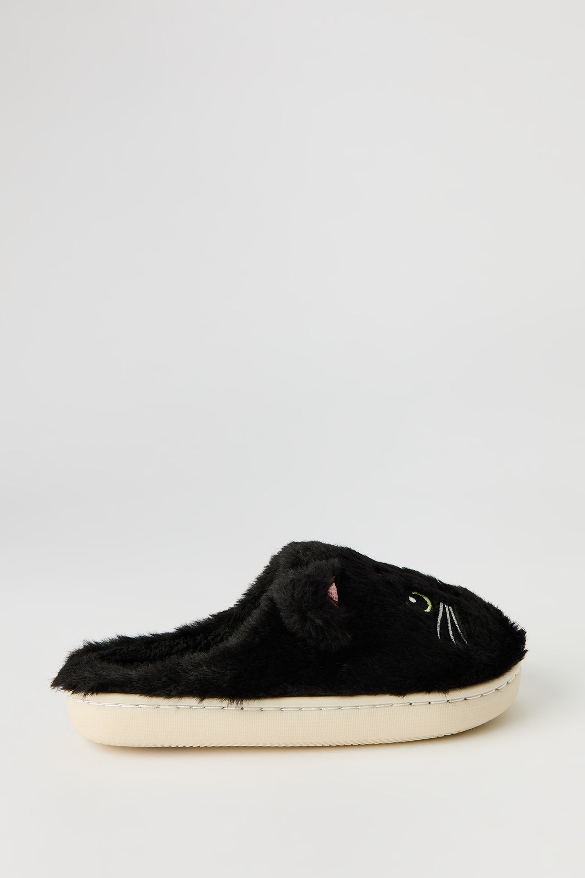 Vue alternative 2. Pantoufles Chat 3D pour fille