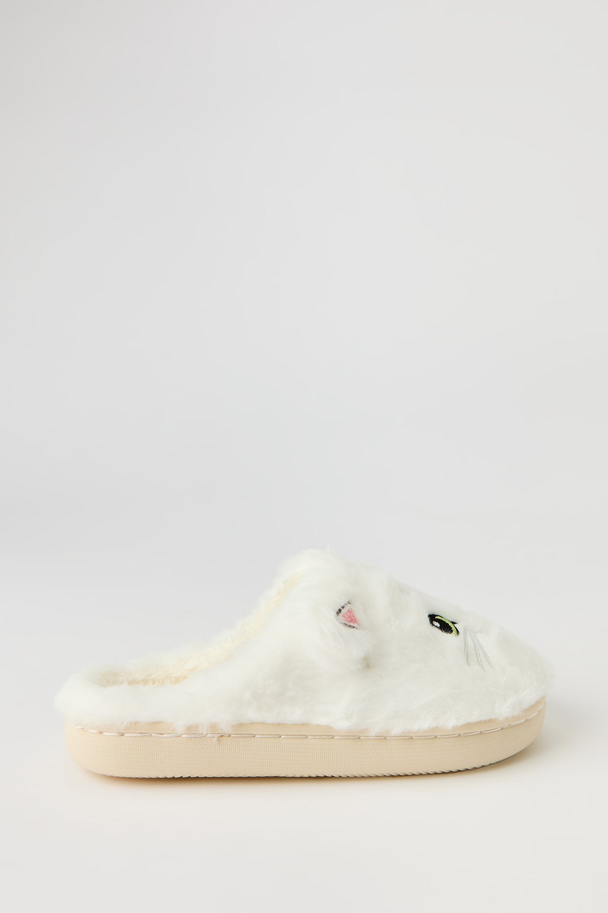 Vue alternative 2. Pantoufles Chat 3D pour fille