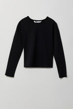 Girls Ribbed Long Sleeve Top