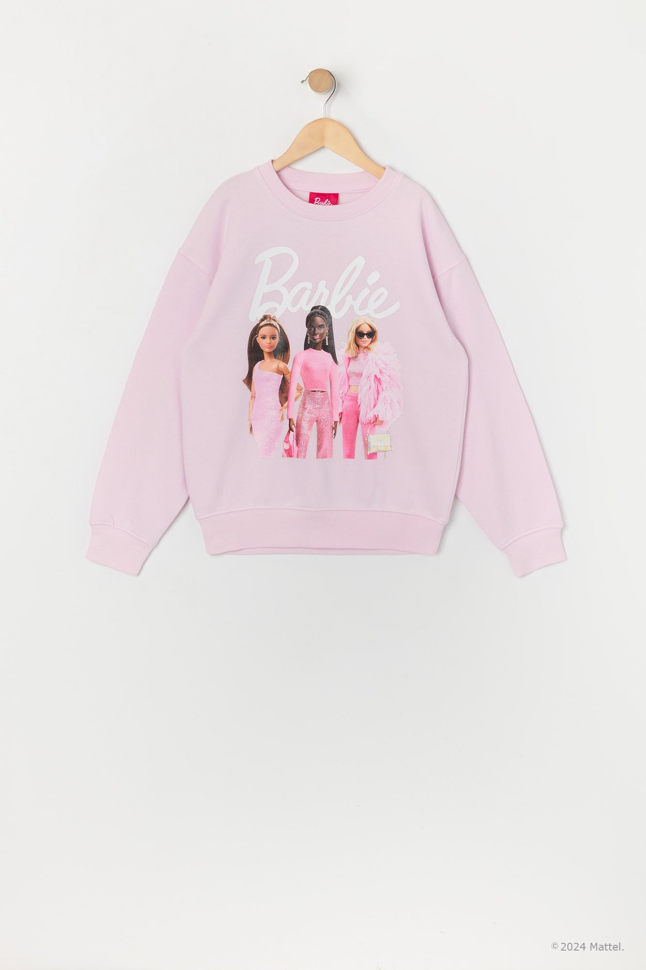 Barbie™ Girls Friends Graphic Fleece Sweatshirt