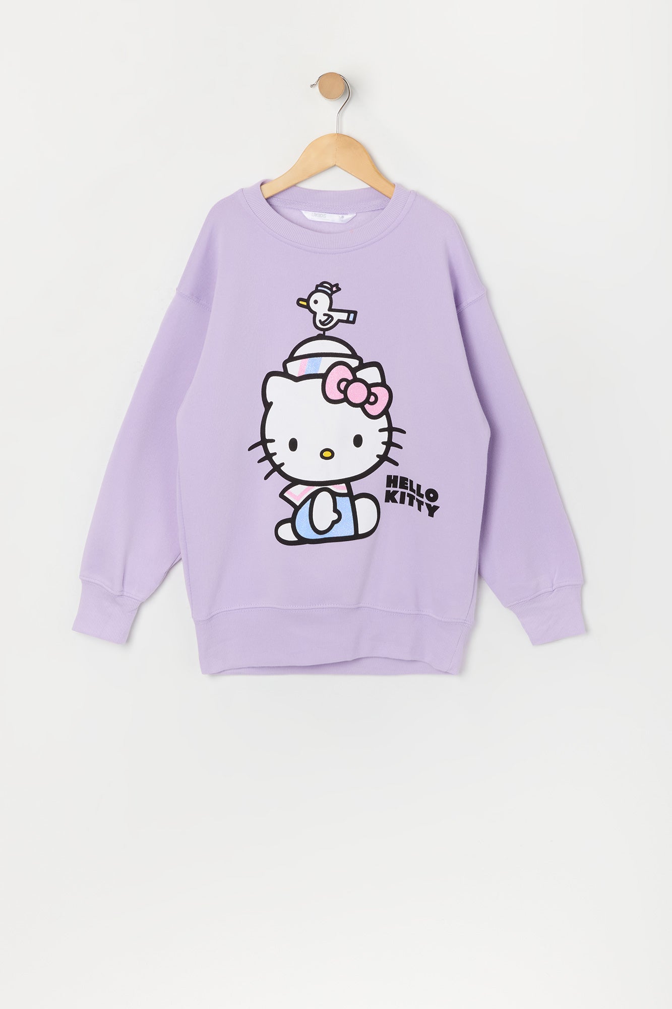 Girls Hello Kitty Graphic Fleece Sweatshirt