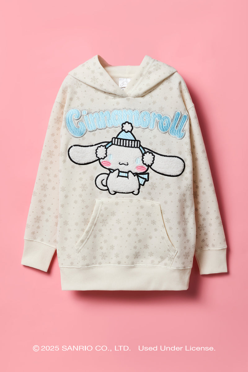 Cinnamoroll™ Girls Chenille Embroidered Fleece Hoodie