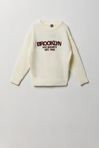 Boys City Graphic Boxy Sweater