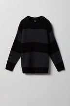 Boys Striped Boxy Sweater