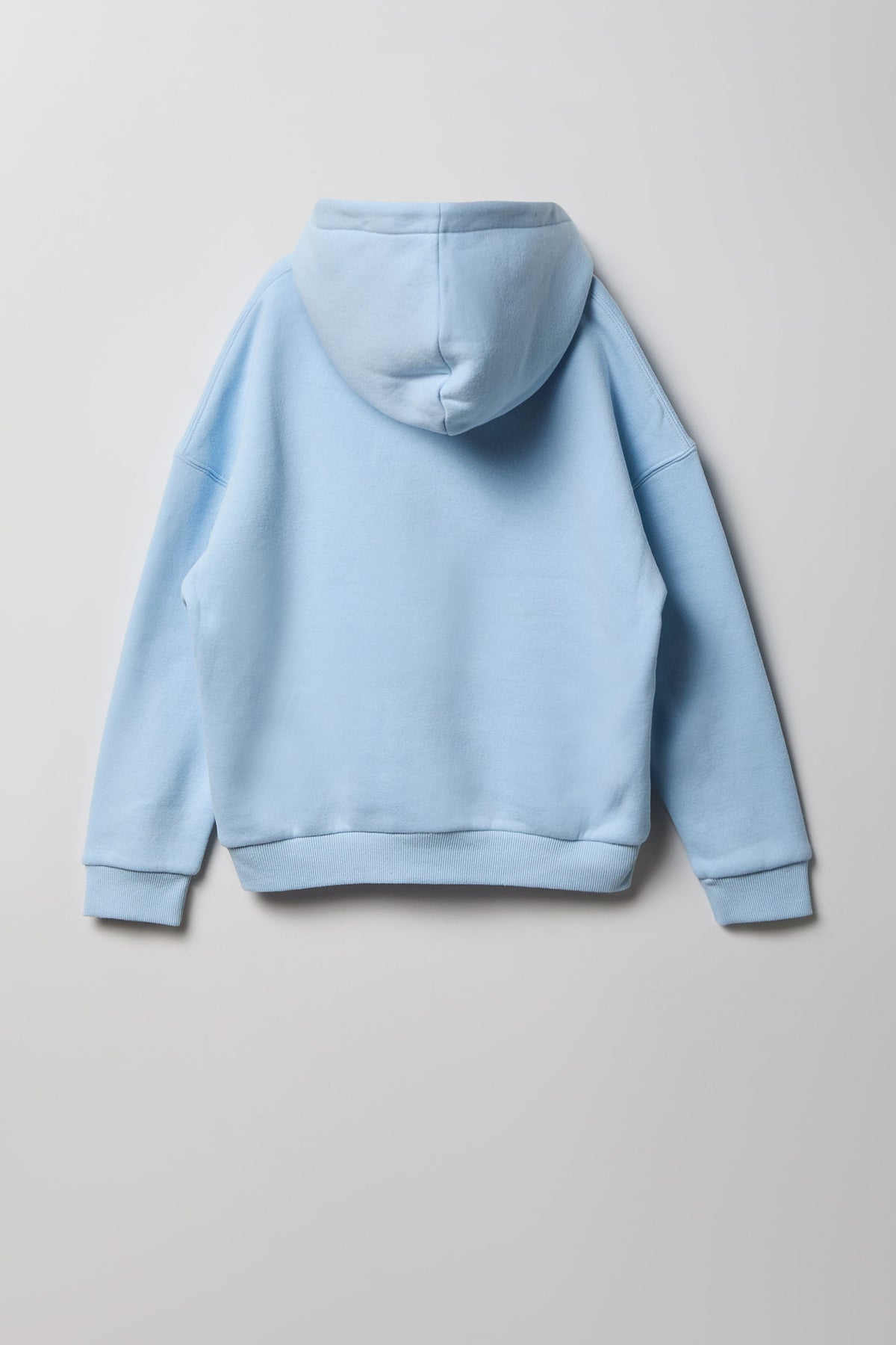 Alt View 2. Kids Premium Heavyweight Fleece Boxy Hoodie - Light Blue