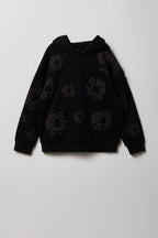 Kids Fleece Puffed Graphic Hoodie