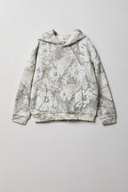 Kids Fleece Puffed Graphic Hoodie