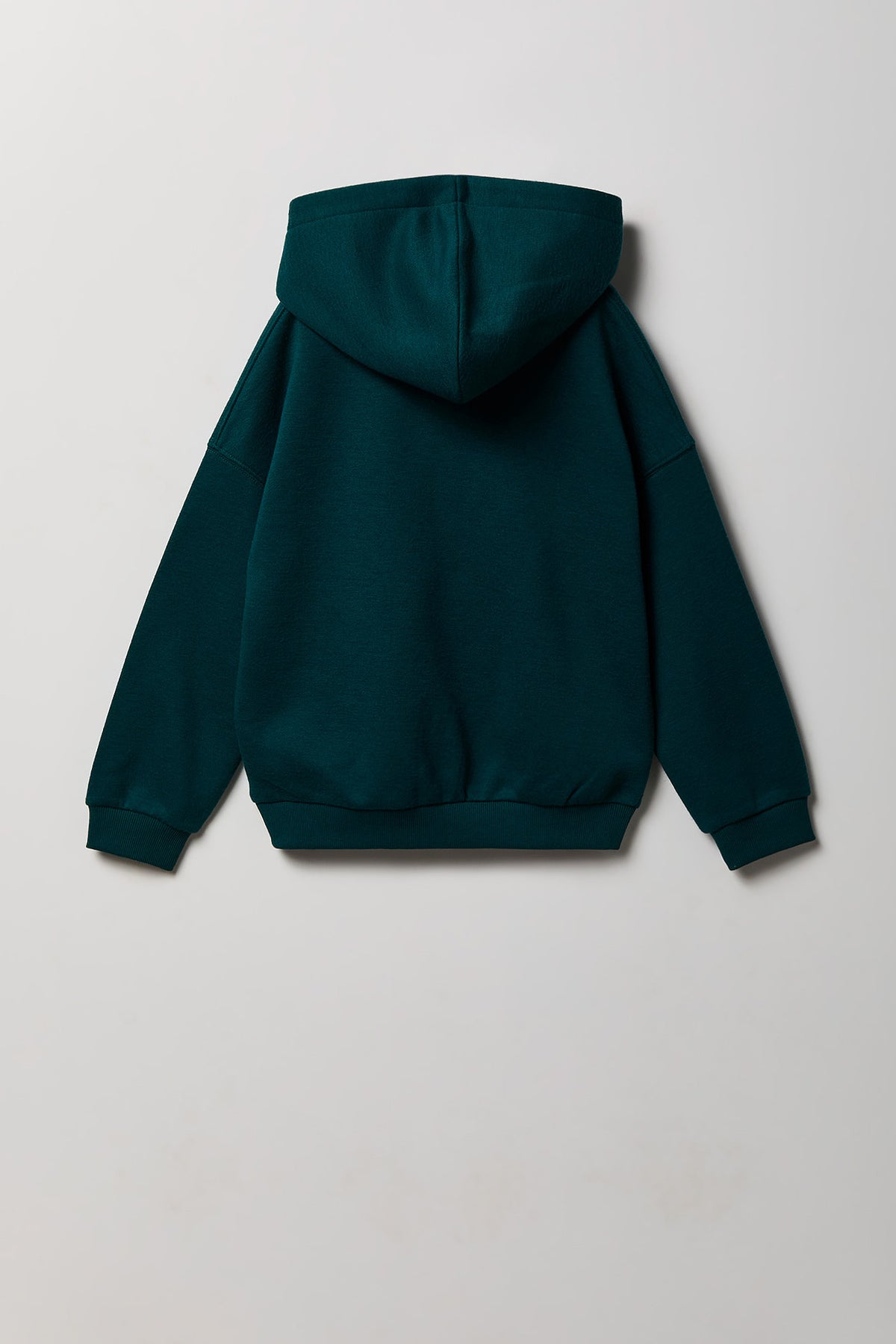 Alt View 2. Kids Print Fleece Hoodie - Green