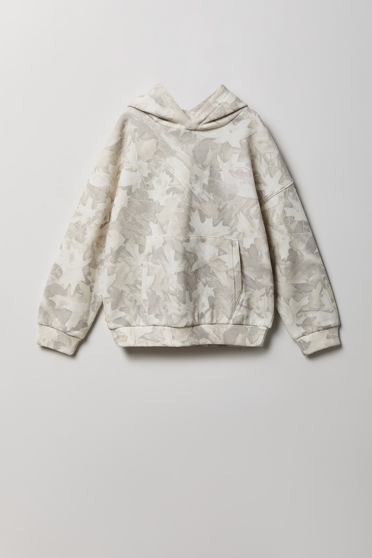 Kids Print Fleece Hoodie - Camouflage