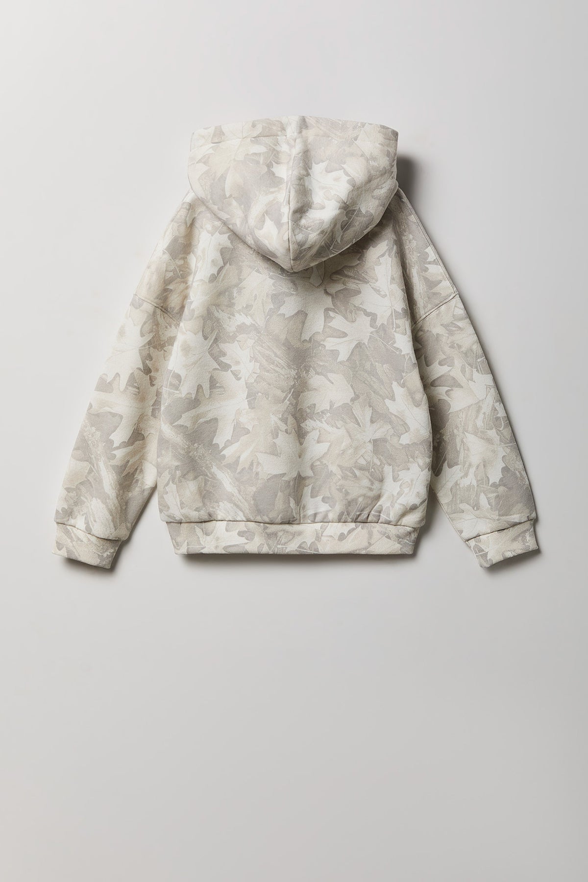 Alt View 2. Kids Print Fleece Hoodie - Camouflage