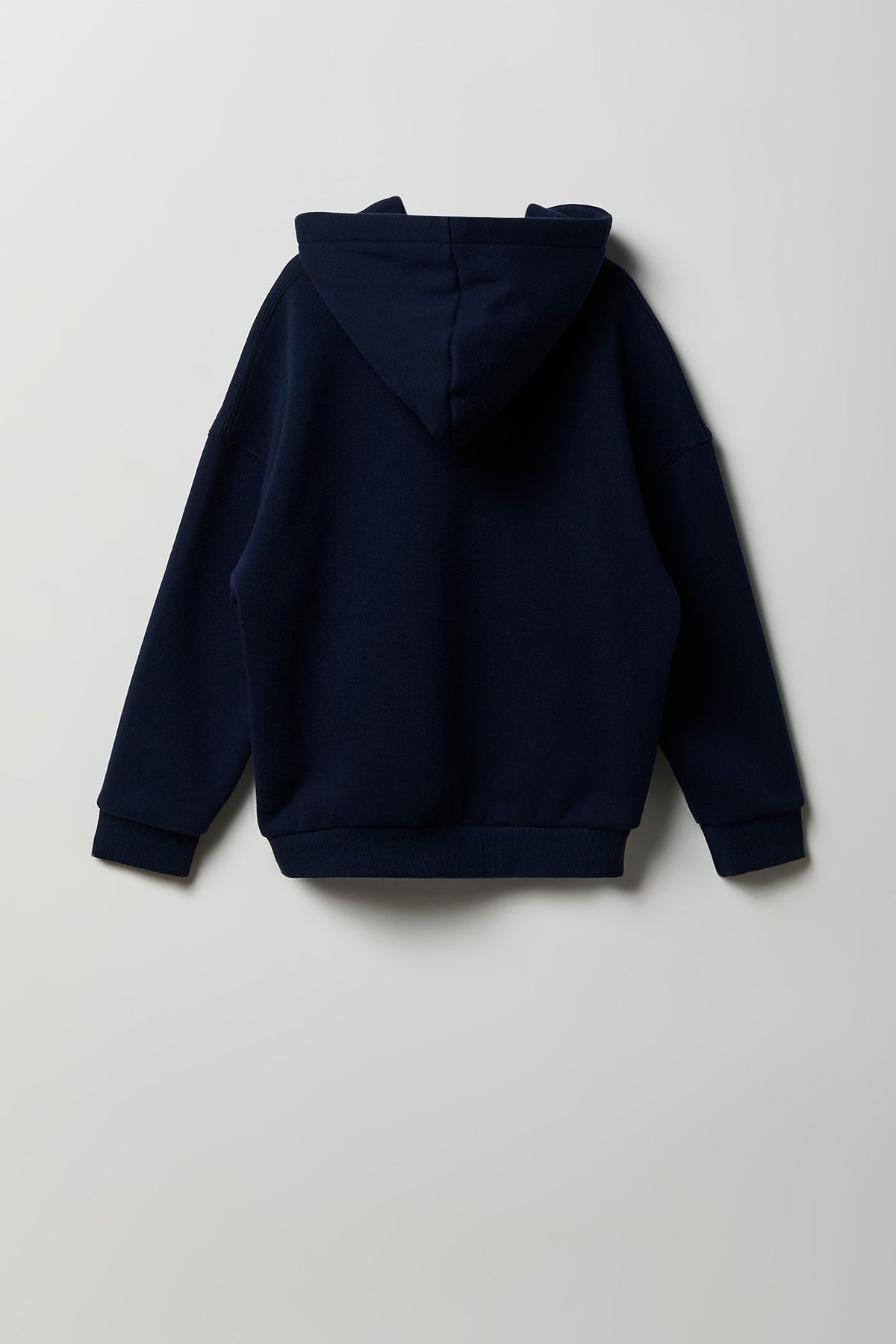 Alt View 2. Kids Fleece Hoodie - Navy