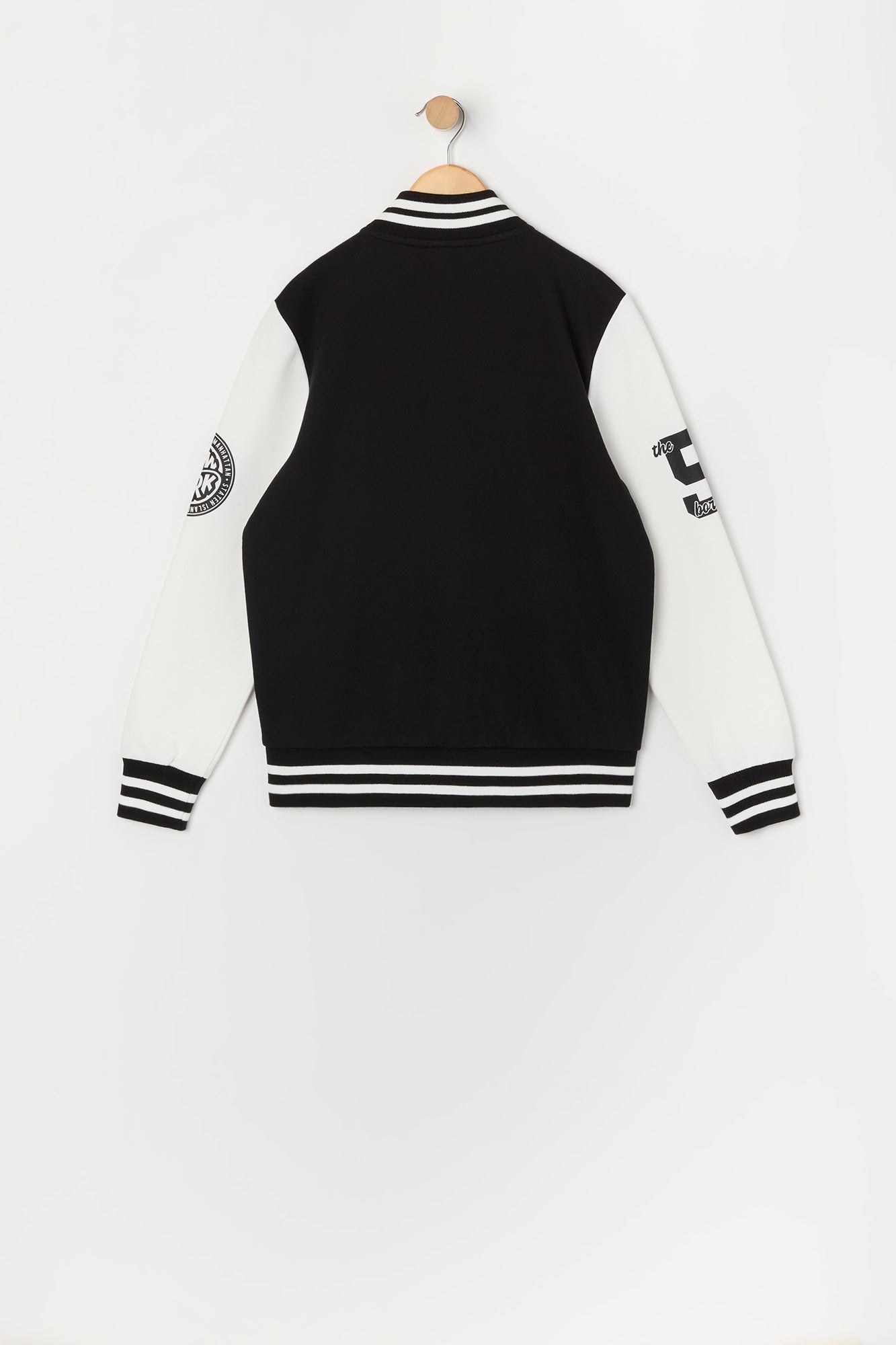 Boys Graphic Varsity Jacket