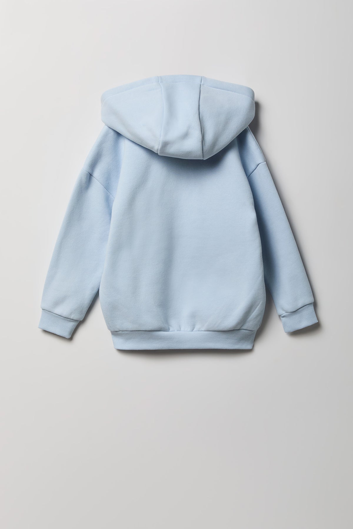 Vue alternative 2. Haut à capuchon en molleton de luxe avec fermeture à glissière pour enfants