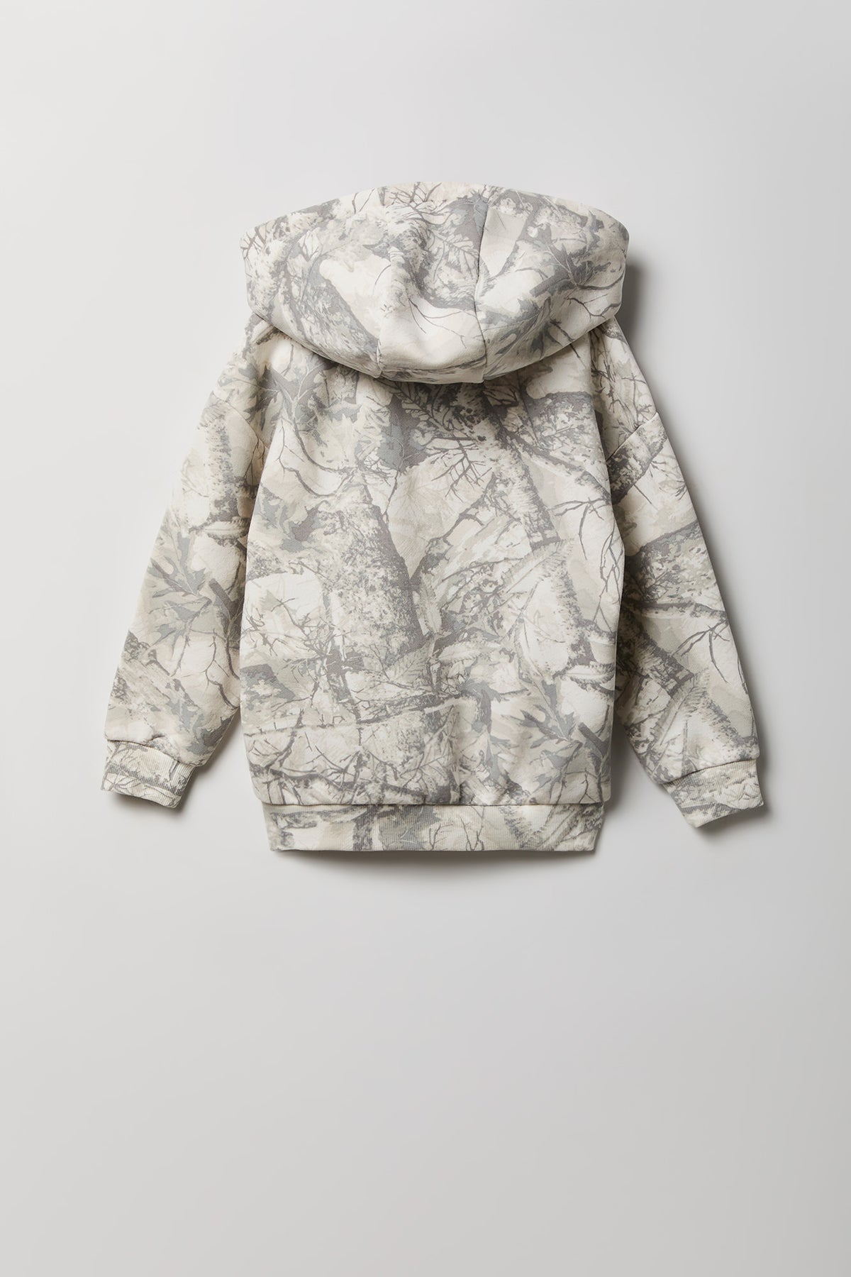 Vue alternative 2. Haut à capuchon en molleton de luxe avec fermeture à glissière pour enfants