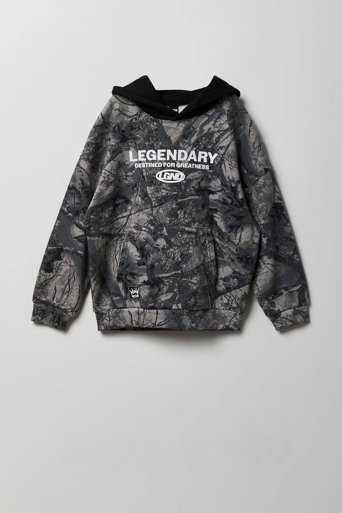 Vue alternative 2. Haut à capuchon avec imprimé Legend Bear pour enfants