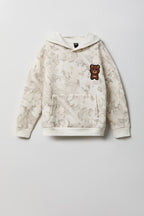 Kids Embroidered Fleece Hoodie