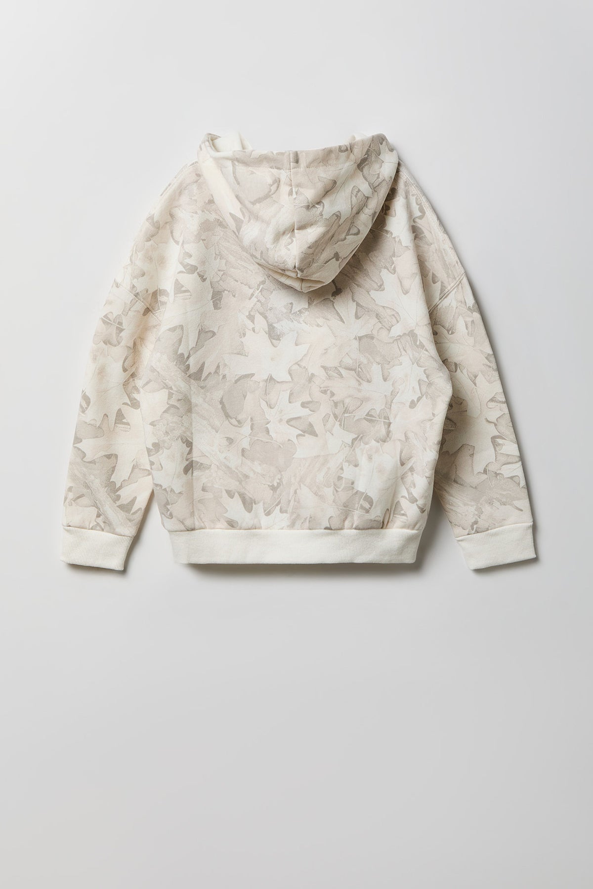 Alt View 2. Kids Embroidered Fleece Hoodie - Camouflage