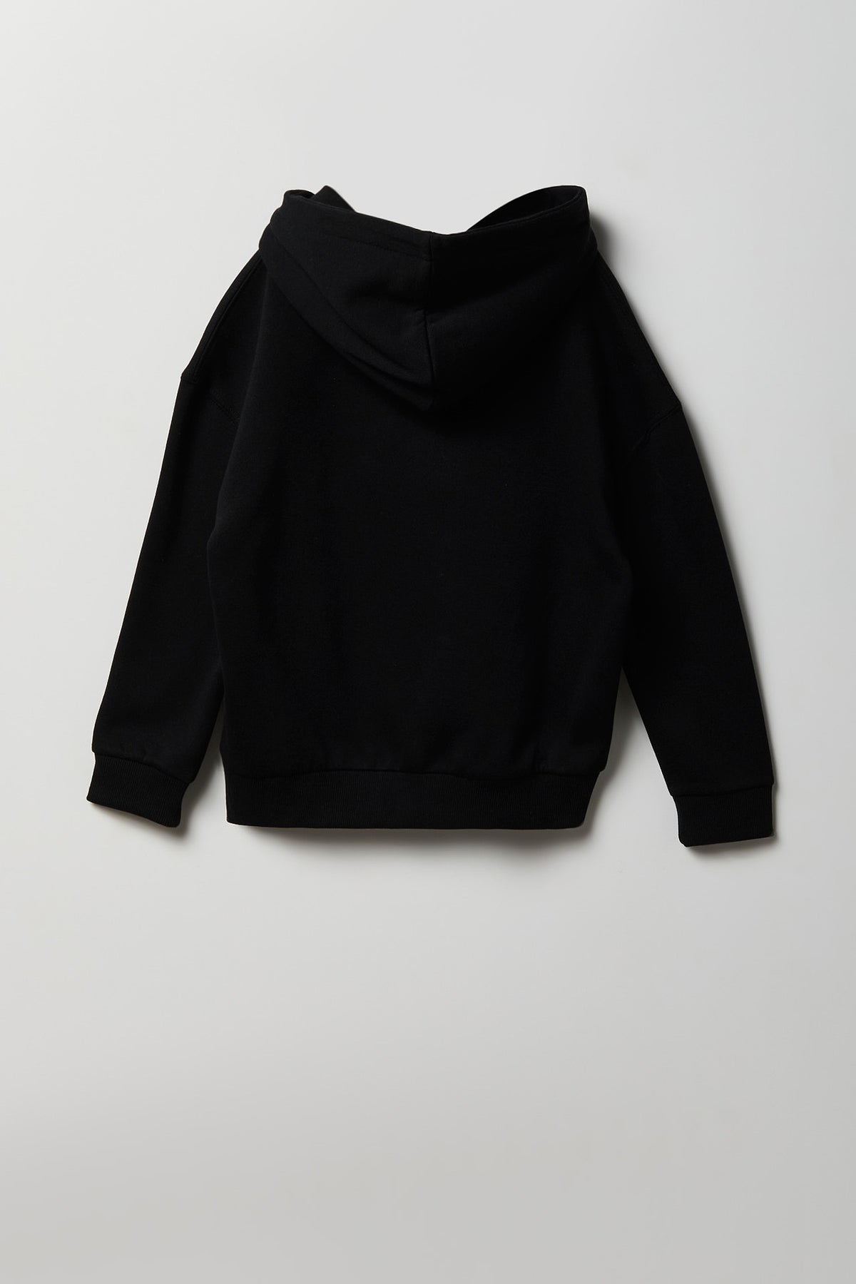 Alt View 2. Kids Embroidered Graffiti Hoodie - Black
