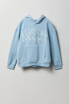 Kids Embroidered Graffiti Hoodie