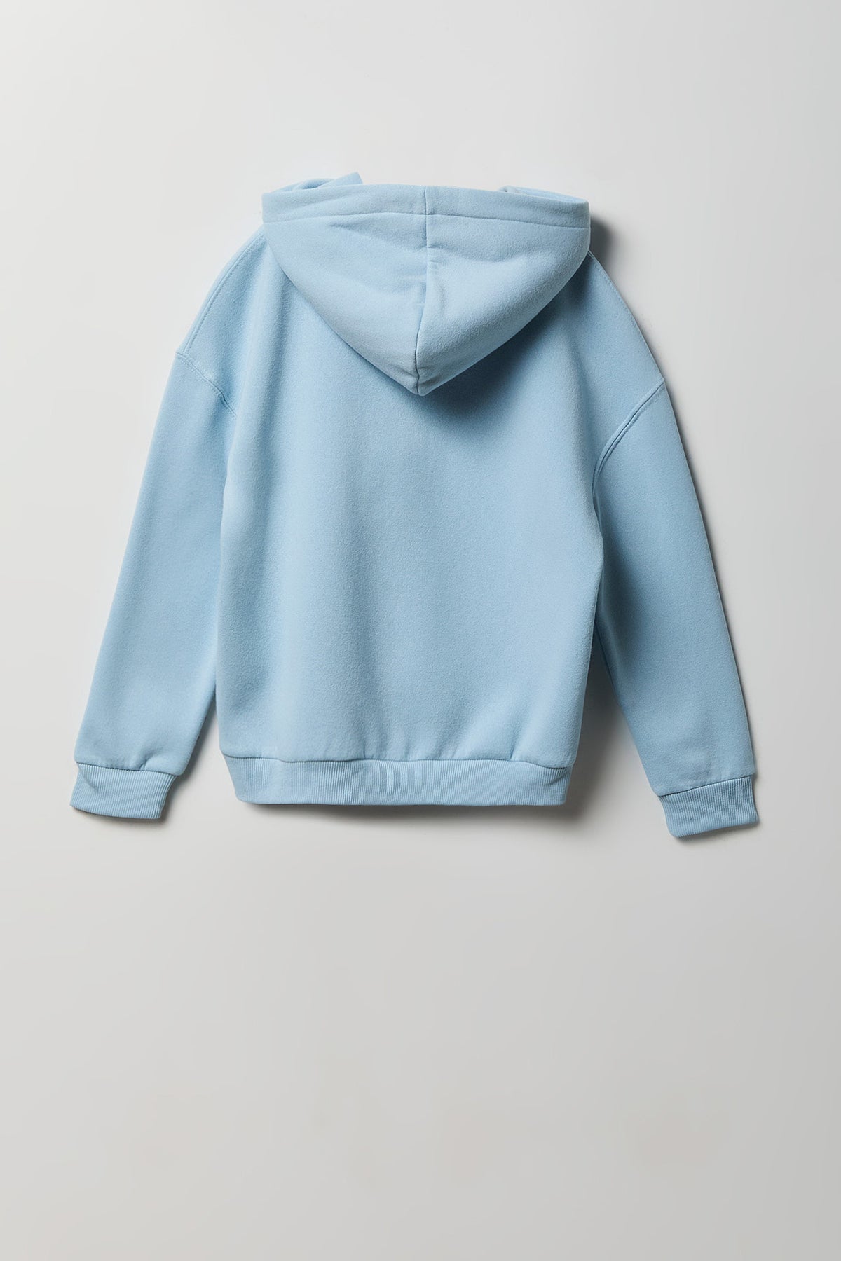 Alt View 2. Kids Embroidered Graffiti Hoodie - Blue