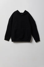 Kids Gothic Font Fleece Hoodie