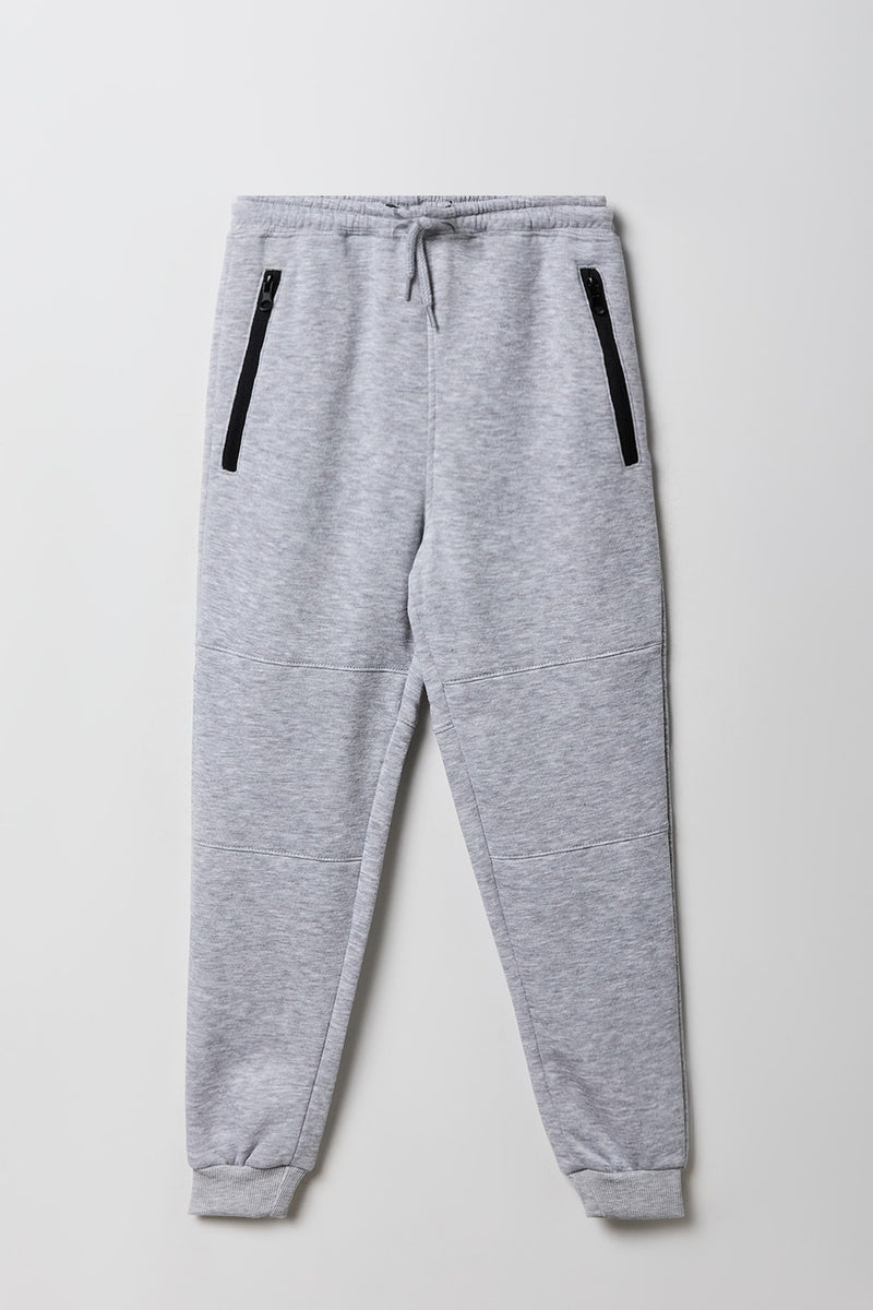 Boys Fleece Zip Pocket Jogger