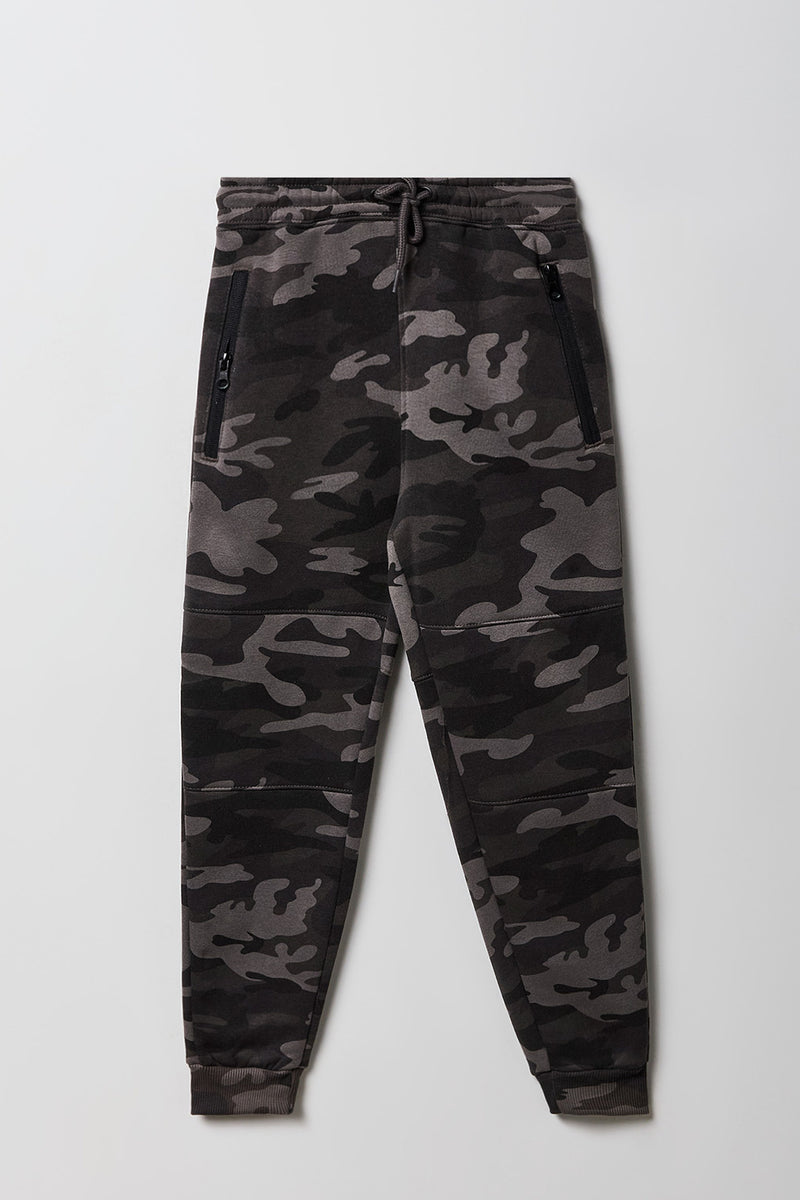 Boys Fleece Zip Pocket Jogger