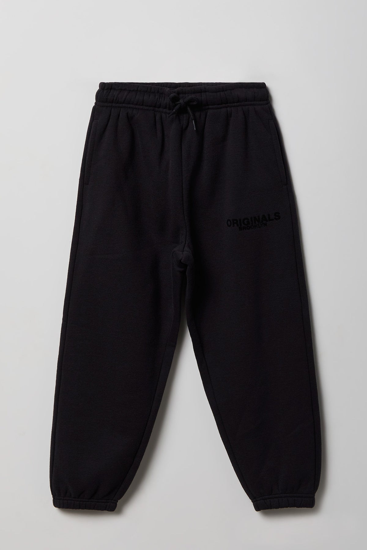 Kids Fleece Sweatpant - Black
