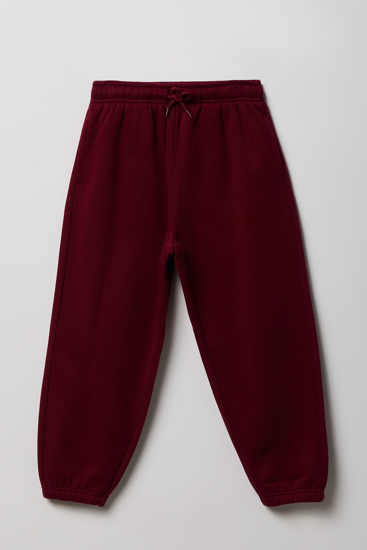 Kids Fleece Sweatpant - Burgundy