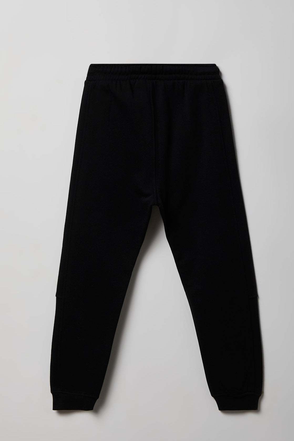 Alt View 2. Kids Fleece Zip Pocket Jogger - Black