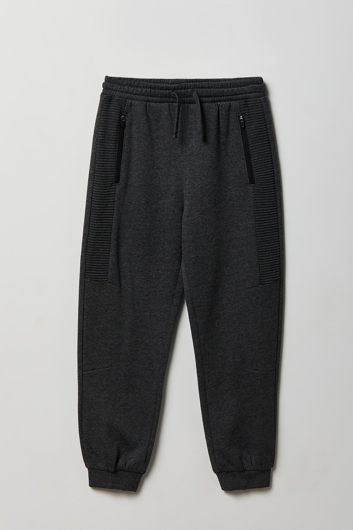 Jogger de style moto en molleton pour enfants