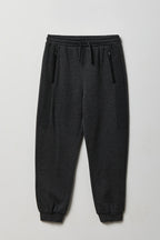 Jogger de style moto en molleton pour enfants