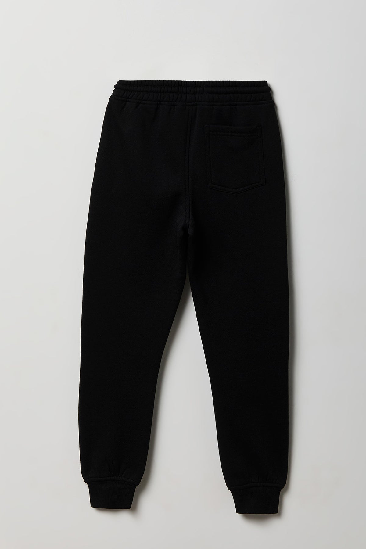 Alt View 2. Kids Fleece Moto Jogger - Black