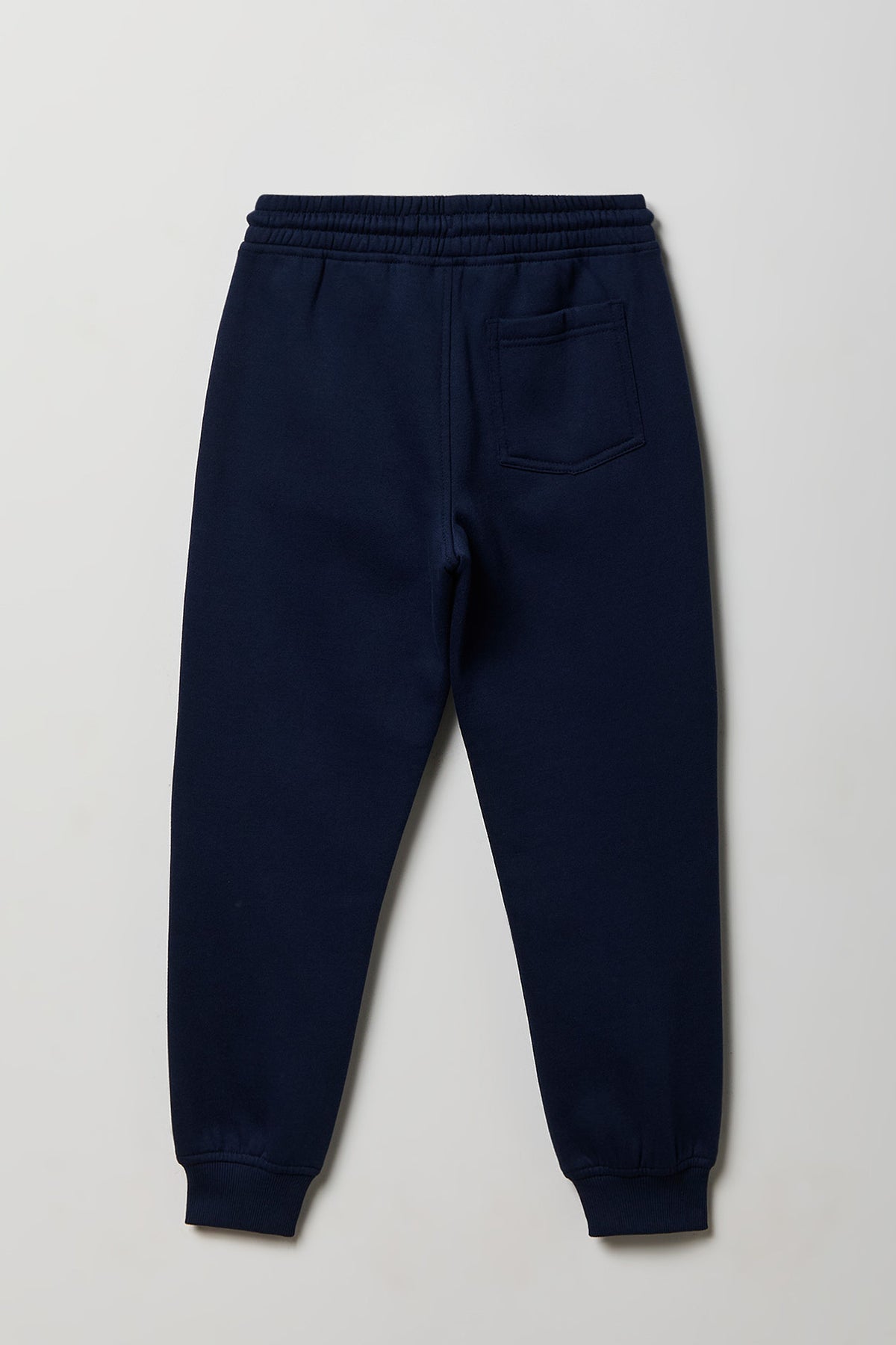 Alt View 2. Kids Fleece Moto Jogger - Navy