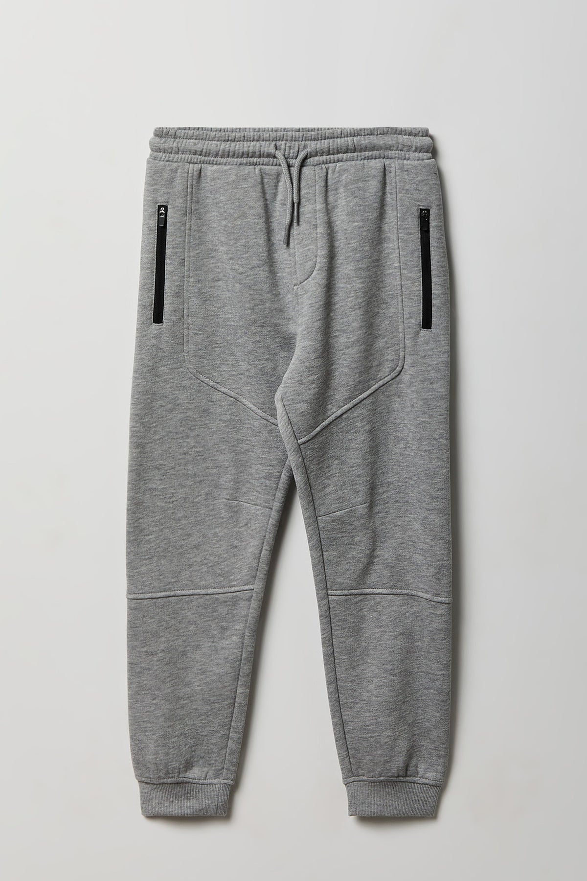Kids Fleece Jogger - Heather Grey
