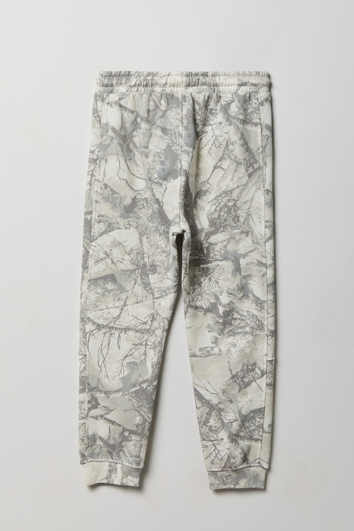 Alt View 2. Kids Fleece Jogger - Camouflage