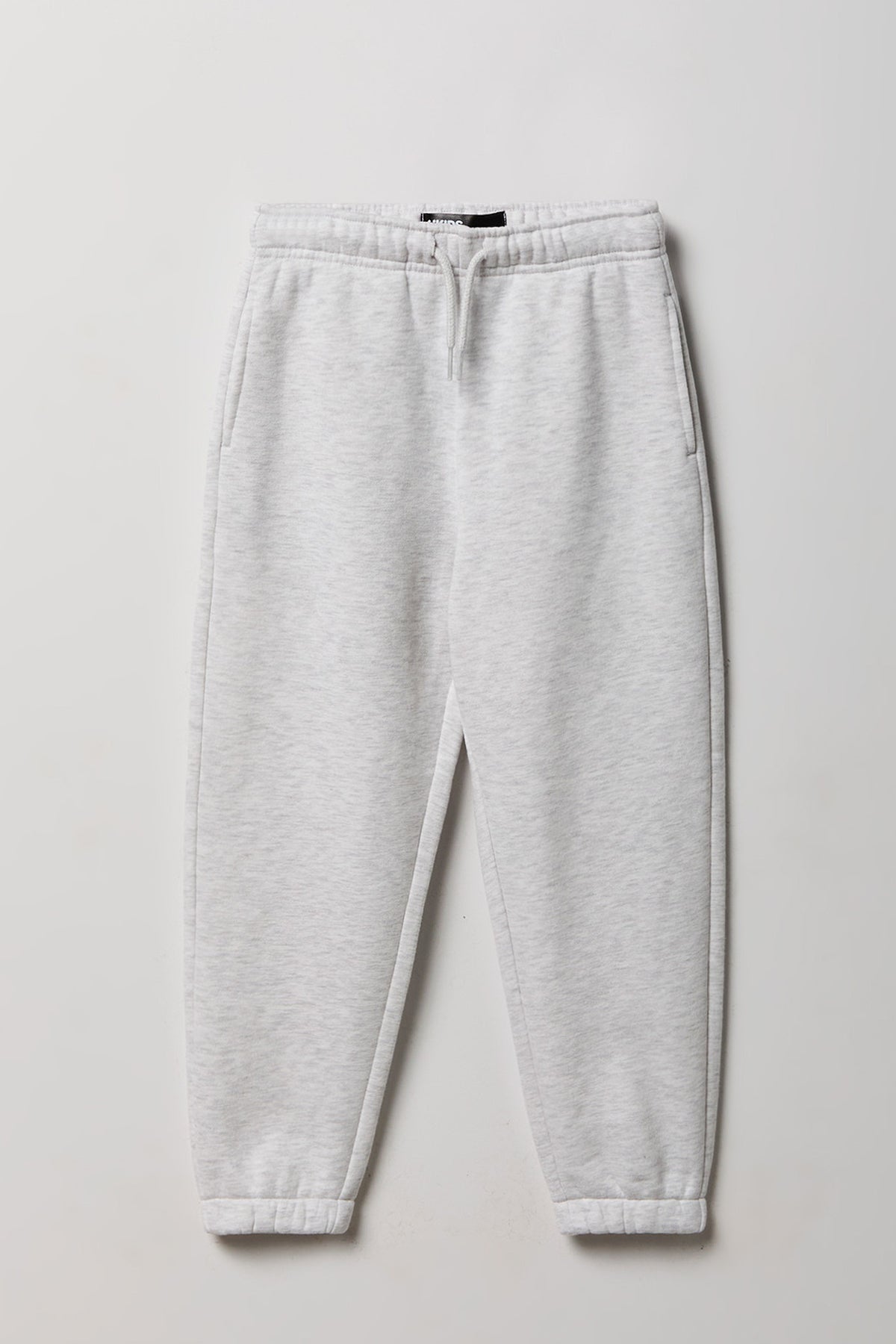 Kids Fleece Jogger - Light Grey