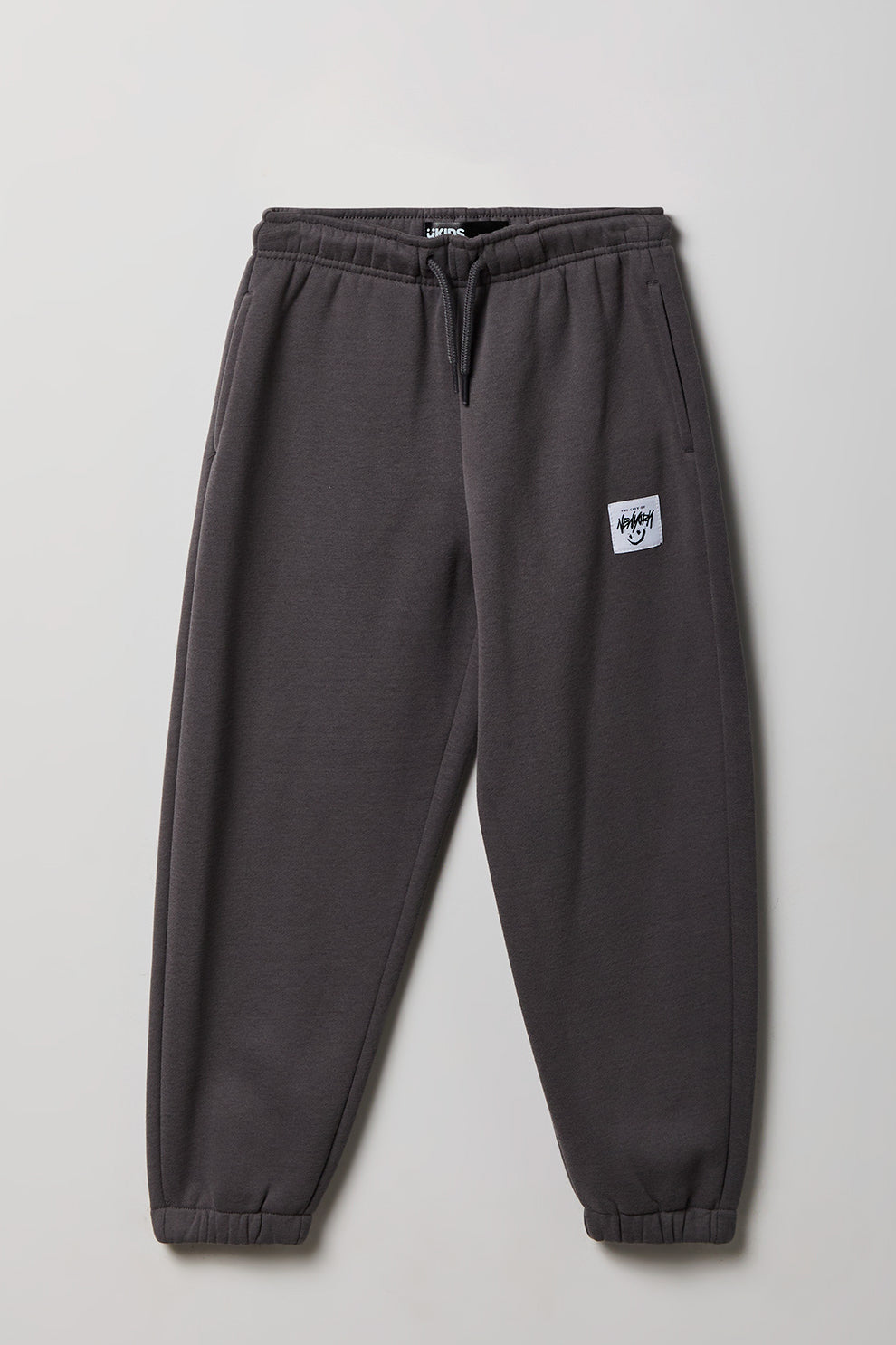 Kids Premium Heavyweight Fleece Jogger - Charcoal
