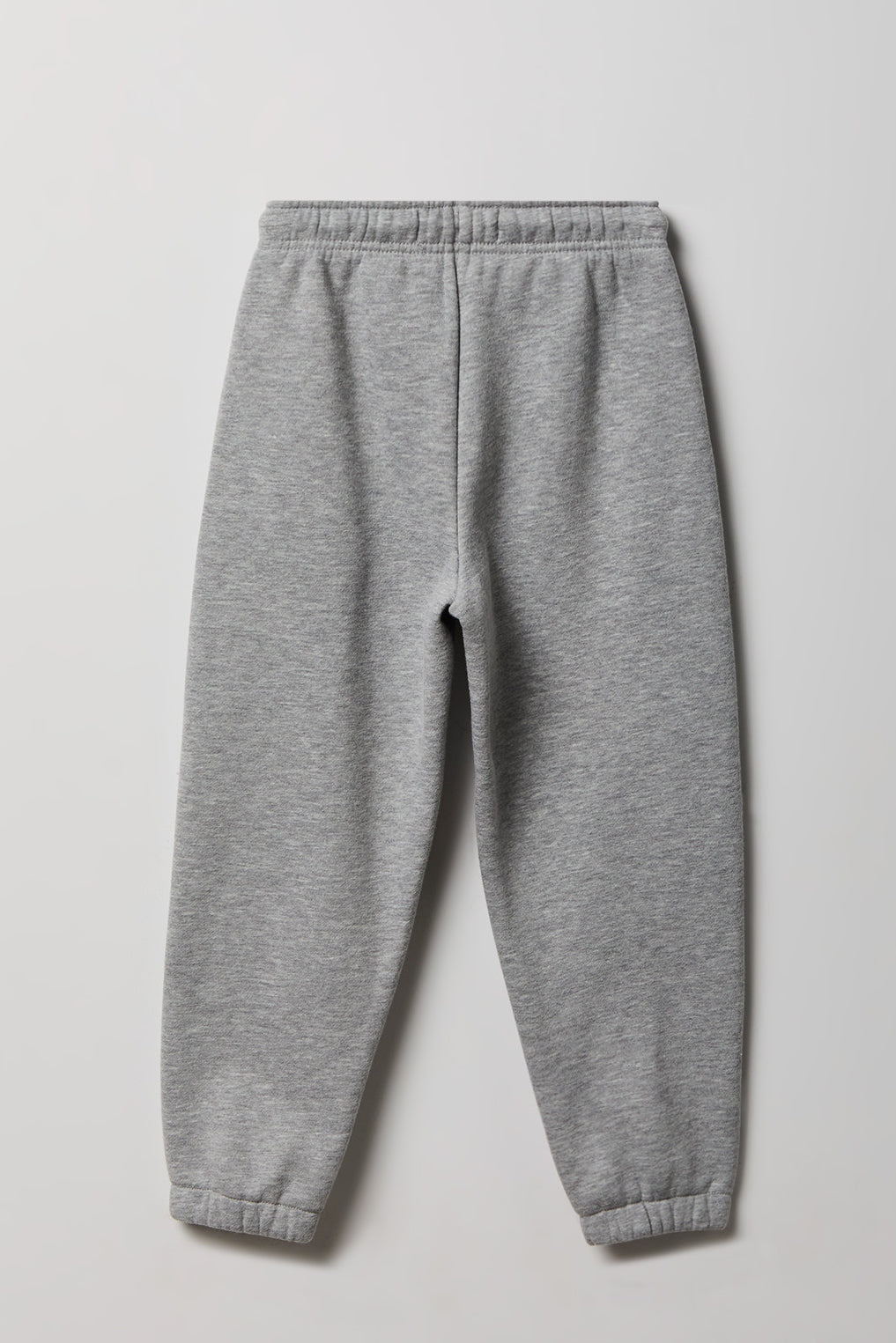 Alt View 2. Kids Premium Heavyweight Fleece Jogger - Heather Grey