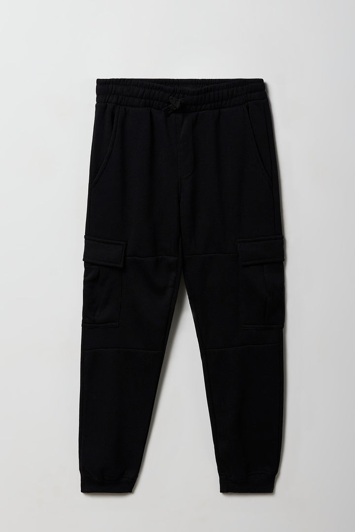 Kids Fleece Cargo Jogger