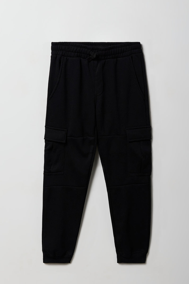 Kids Fleece Cargo Jogger