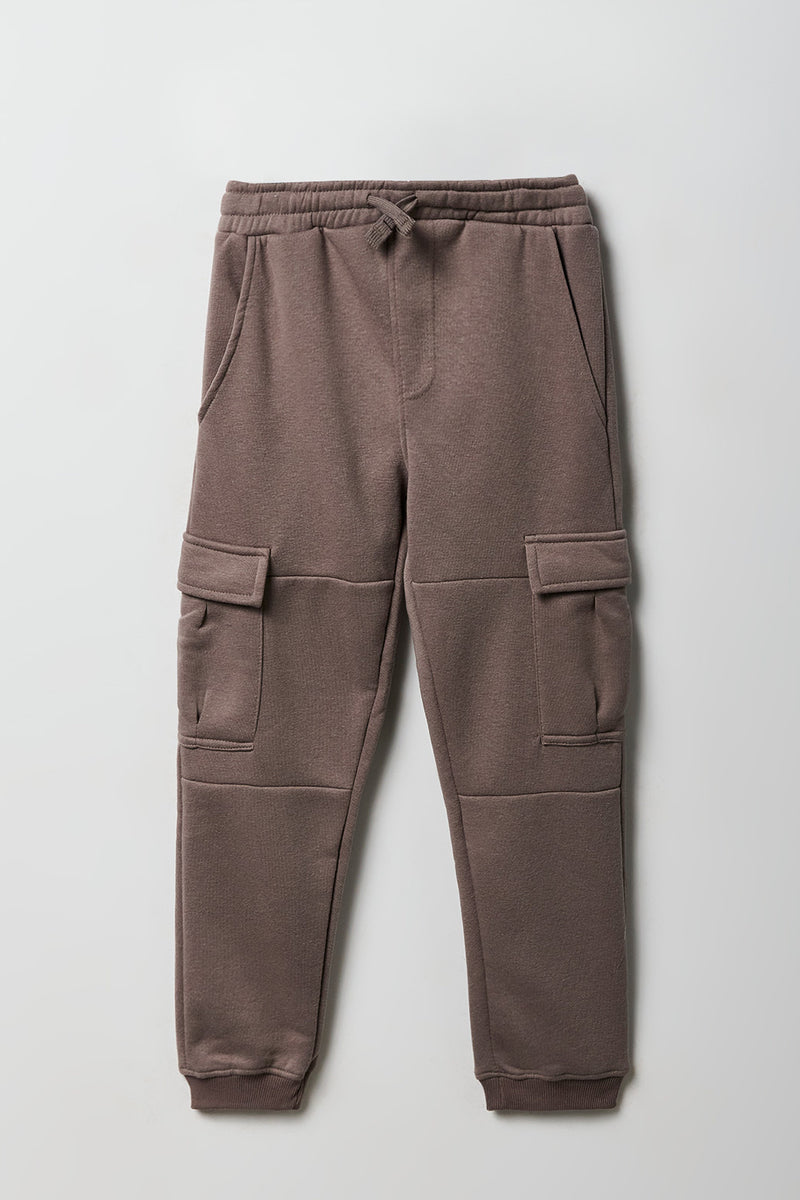 Jogger cargo en molleton pour enfants