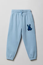 Kids Embroidered Fleece Jogger