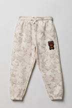 Kids Embroidered Fleece Jogger
