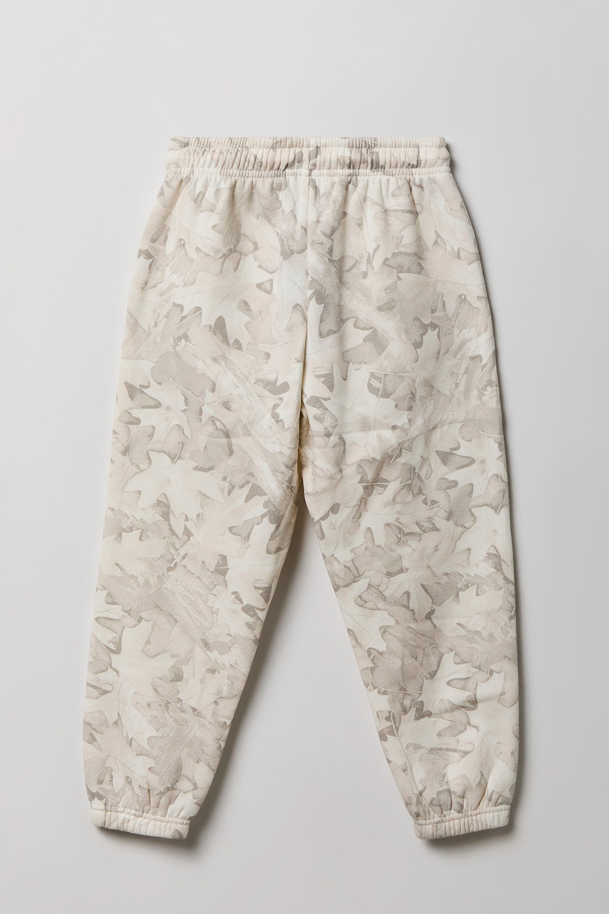 Alt View 2. Kids Embroidered Fleece Jogger - Camouflage