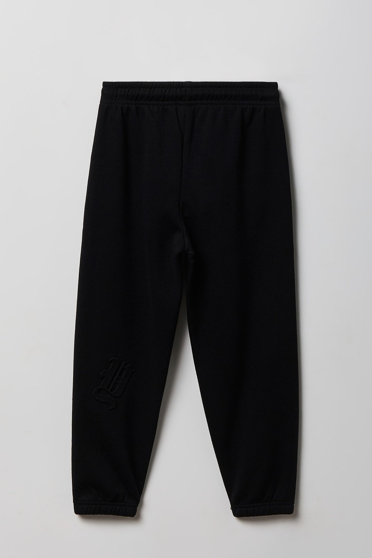 Vue alternative 2. Jogger en molleton avec imprimé Lettres gothiques pour enfants