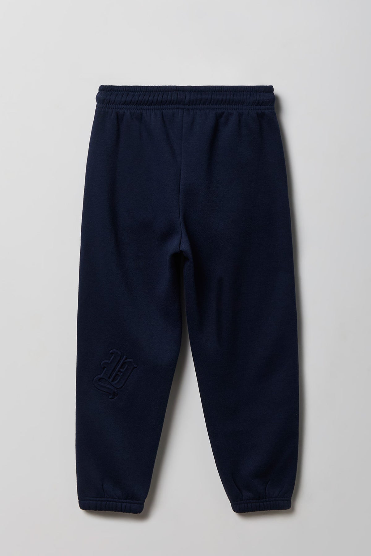 Vue alternative 2. Jogger en molleton avec imprimé Lettres gothiques pour enfants