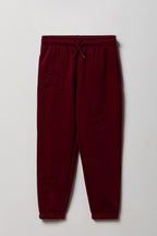 Jogger en molleton avec imprimé Lettres gothiques pour enfants